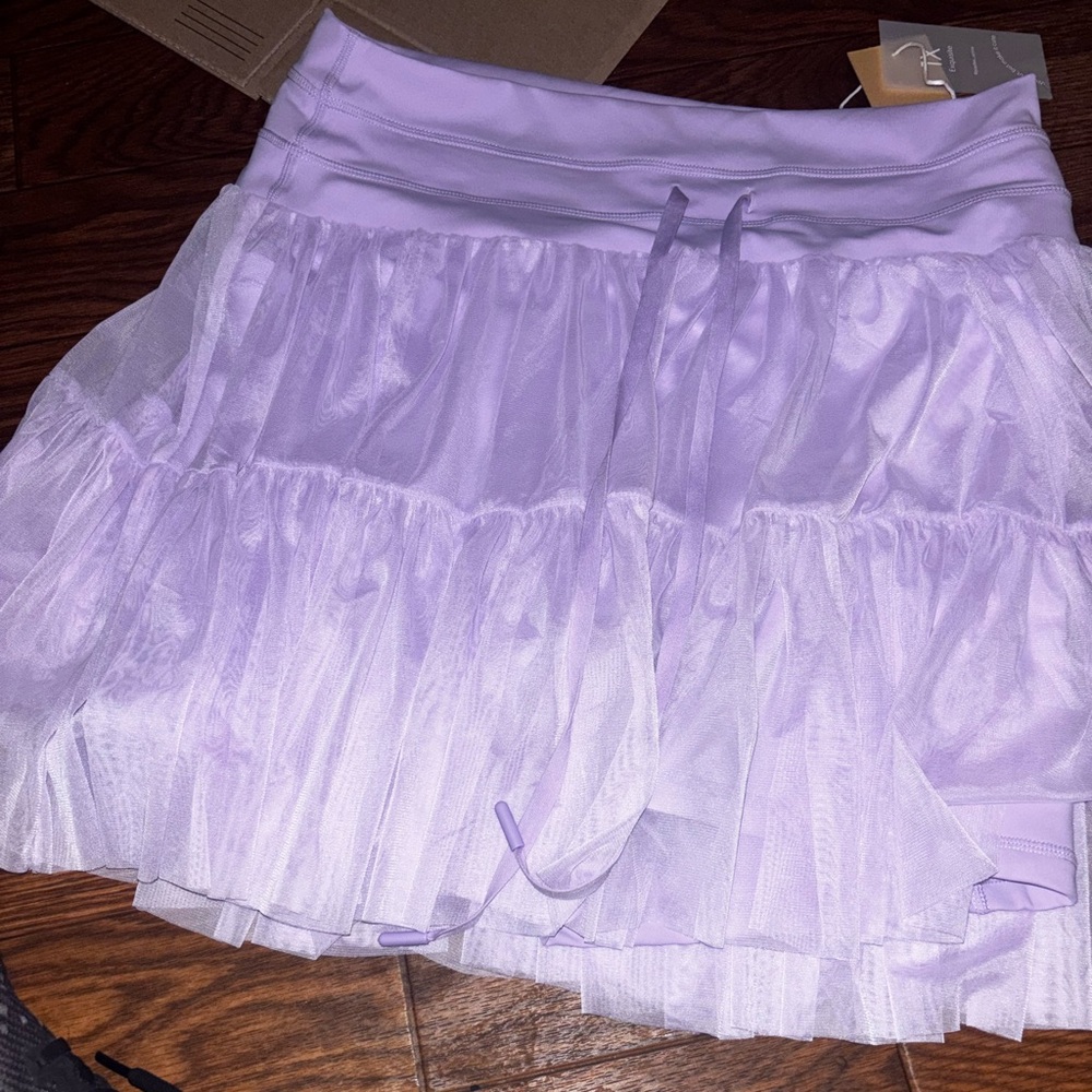 POPFLEX Pirouette Skort - Digital Lavender - size 1x new with tags